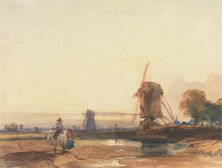 Landscape with windmills - Thomas Shotter Boys — artwork view