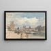 Le Pont Royal, Paris - Thomas Shotter Boys — framed artwork on a wall