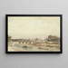 The Concorde Bridge seen from the Queen's Course - Thomas Shotter Boys — framed artwork on a wall