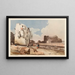 Notre-Dame de Paris from Quai Saint-Bernard - Thomas Shotter Boys — framed artwork on a wall