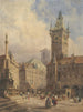 Hôtel de ville depuis la place de la Vieille-Ville à Prague - Thomas Shotter Boys — artwork view