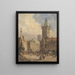 Hôtel de ville depuis la place de la Vieille-Ville à Prague - Thomas Shotter Boys — framed artwork on a wall