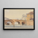 Le Pont Neuf - Thomas Shotter Boys — framed artwork on a wall