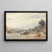 Le Pont des Arts Paris - Thomas Shotter Boys — framed artwork on a wall
