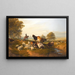 Evening Rest - Thomas Sidney Cooper — framed artwork on a wall