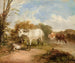pastoral scene with a horse - Thomas Sidney Cooper — artwork view
