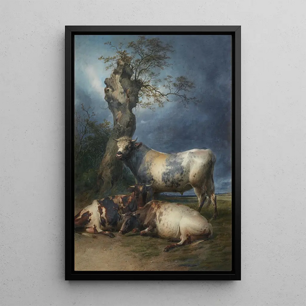 Repos - Thomas Sidney Cooper — framed artwork on a wall