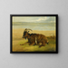The Solitary Mourning - Thomas Sidney Cooper — framed artwork on a wall