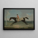 Borlase Cokayne as a boy riding Sultana - Thomas Smith of Derby — framed artwork on a wall