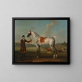 Scipion, a spotted hunter, property of Colonel Roche - Thomas Spencer — framed artwork on a wall