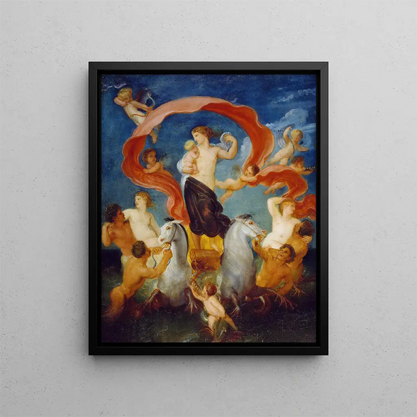 Amphitrite - Thomas Stothard — framed artwork on a wall