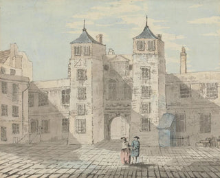 Old Somerset House Painting - Thomas Theodosius Forrest — artwork view
