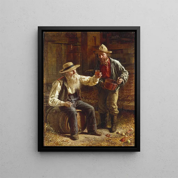 New Cider Painting - Thomas Waterman Wood — framed artwork on a wall