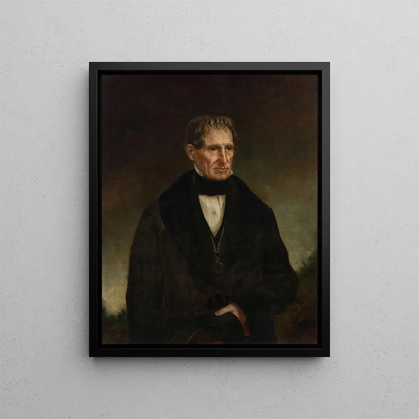 Richard Rush - Thomas Waterman Wood — framed artwork on a wall