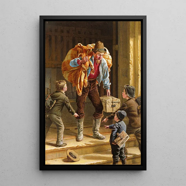 Cirage - Thomas Waterman Wood — framed artwork on a wall