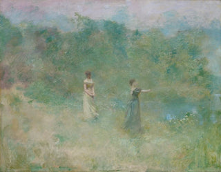 Summer Painting - Thomas Wilmer Dewing — artwork view