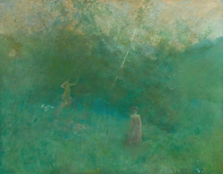Le bouleau blanc - Thomas Wilmer Dewing — artwork view