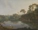 Landscape with a Lake and Boats - Thomas Wright — artwork view