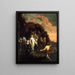 Ulysses and Nausicaa - Thomas de Keyser — framed artwork on a wall