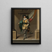 Portrait of Loef Vredericx 1590-1668 as a sign - Thomas de Keyser — framed artwork on a wall