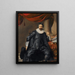 Portrait of a Man - Thomas de Keyser — framed artwork on a wall