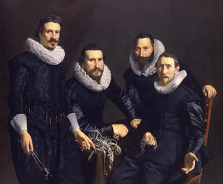 Syndics of the Guild of St. Luke in Amsterdam - Thomas de Keyser — artwork view