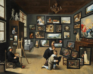 An artist in his gallery - Thomas van Opshoven — artwork view