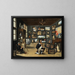 An artist in his gallery - Thomas van Opshoven — framed artwork on a wall