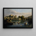 The Pont-Neuf and the tip of the Île de la Cité - Théophile Meunier — framed artwork on a wall