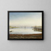 Boats in a Fjord - Thorald Læsøe — framed artwork on a wall