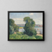 A summer day in Norway - Thorolf Holmboe — framed artwork on a wall