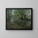 Weeping Willows - Thorolf Holmboe — framed artwork on a wall