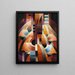 Calamité - Thorvald Hellesen — framed artwork on a wall