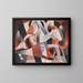 Composition - Thorvald Hellesen — framed artwork on a wall