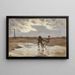 The Resurrected Drowned Seeks to Offer the Sea a New Victim - Thorvald Niss — framed artwork on a wall