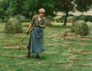 Faneuse ratissant - Thérèse Marthe Françoise Cotard-Dupré — artwork view