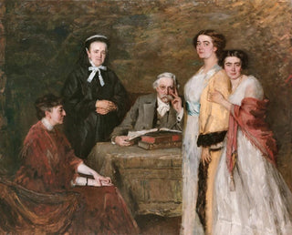The inmates of my house - Thérèse Schwartze — artwork view