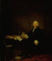 Portrait Painting of Jan Wagenaar, Historian of the City of Amsterdam - Tibout Regters — artwork view