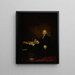 Portrait Painting of Jan Wagenaar, Historian of the City of Amsterdam - Tibout Regters — framed artwork on a wall