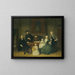Portrait of the Brak family, Mennonites of Amsterdam - Tibout Regters — framed artwork on a wall
