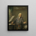 Portrait of the engraver Jan Casper Philips - Tibout Regters — framed artwork on a wall