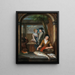 The Fishmonger - Tibout Regters — framed artwork on a wall
