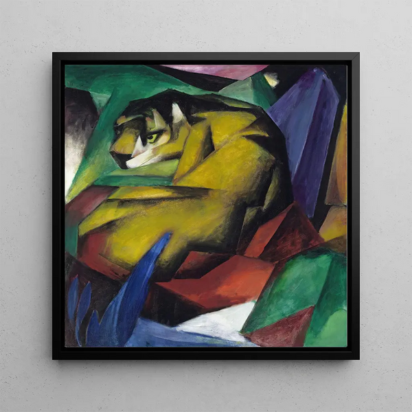 Reproduction of the painting Tiger Painting - Franz Marc