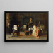 A Surprise for Dad - Tihamér Margitay — framed artwork on a wall