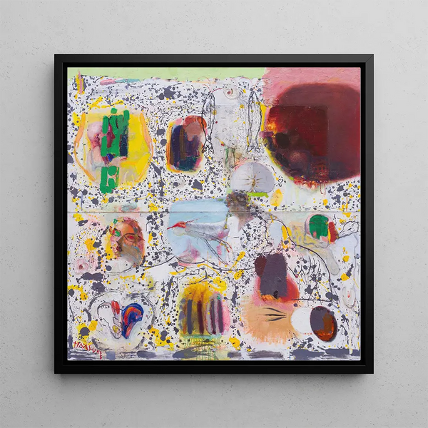 Enesekeskne - Tiit Psuke — framed artwork on a wall