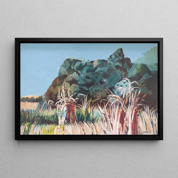 Landscape Painting - Tiit Pääsuke — framed artwork on a wall