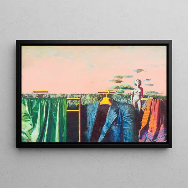 Landscape Open II - Tiit Pääsuke — framed artwork on a wall