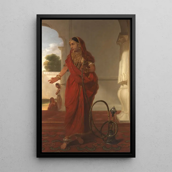 Dancer - Tilly Kettle — framed artwork on a wall