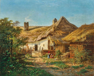 A farm - Tina Blau — artwork view