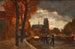 A Scene in Dordrecht - Tina Blau — artwork view